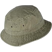 Ascentix Cotton Packable Bucket Hat, 3XL, Khaki at Amazon